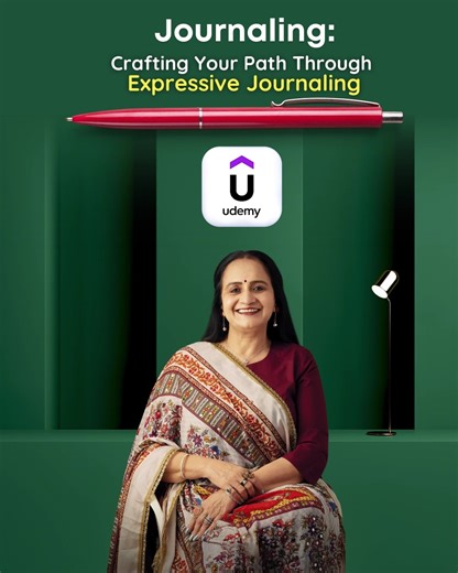 Kaajal Rohira on Instagram: "“Journaling: Crafting Your Path Through Expressive Journaling” is more than just a writing course—it is a guided path to clarity, emotional balance, and self-discovery. Join Now - https://www.udemy.com/course/journaling-crafting-your-path-through-expressive-journal/ Do you feel mentally cluttered, emotionally overwhelmed, or stuck in patterns that keep repeating? Do you struggle with anxiety, stress, or unresolved emotional pain? This course is your sanctuary. You wi