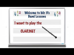 Clarinet Demonstration for Beginners