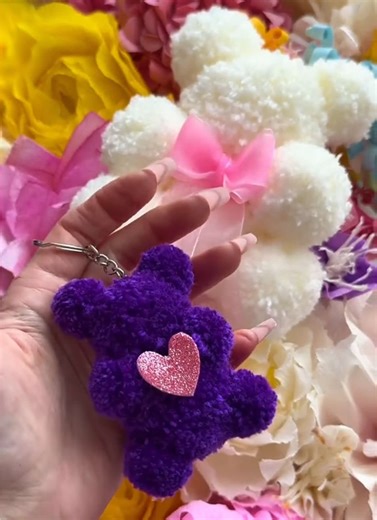 DIY Yarn Teddy Bear Tutorial