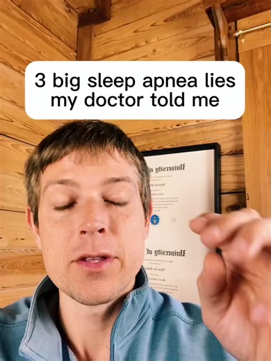 The 3 biggest lies about sleep apnea your doctor probably told you. (Tap @apneareset to get your clear, personalized path to better sleep) Lie #1: CPAP is always the answer. CPAP can be life-saving for severe cases. But in mild obstructive sleep apnea, research shows benefits can be minimal. If your airway collapse is positional, tongue-based, or inflammation-driven, pressure alone may not fix the root cause. Lie #2: Surgery is the fix. Most procedures hover around a “works sometimes” success ra