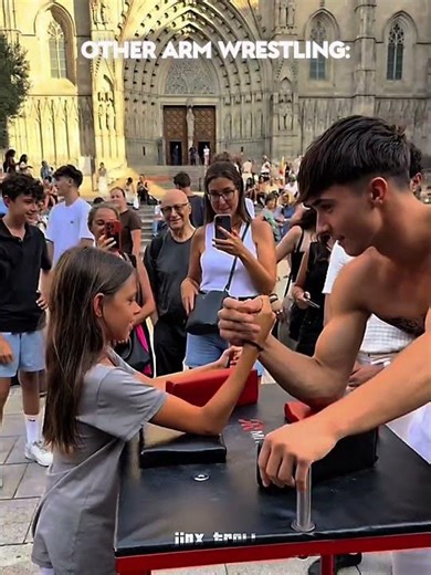 Other Arm Wrestling VS This One💀