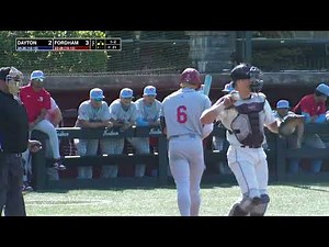 Fordham Baseball vs. Dayton Highlights - May 10, 2025