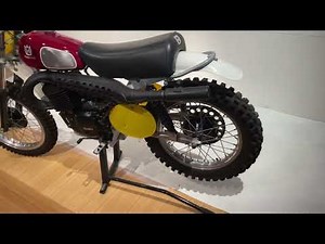 1973 Husqvarna CR 450 walk around