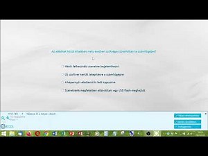ECDL Sophia rendszer - számítógépes alapismeretek próbavizsga 1. rész