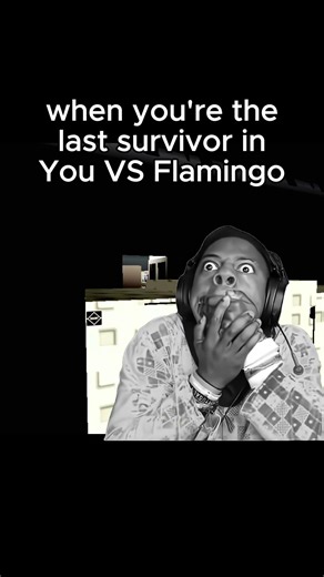 when your last survivor in You VS Flamingo #roblox #speed #memes #youvsflamingo #flamingo ‪@flamingo‬