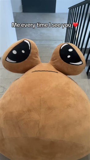 Get Big POU in my profile #plushie #emotional #support #viral