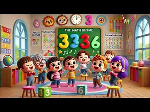 "The Math Rhyme ✖️➗: A Fun Way to Learn Numbers and Math!"|Nursery Rhymes & Kids Songs