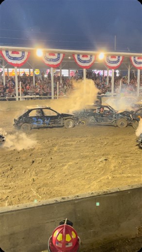 81 reactions · 13 shares | A little demo derby action! #demoderby #maf #martinsvilleagfair2025 | Martinsville Agricultural Fair | Facebook