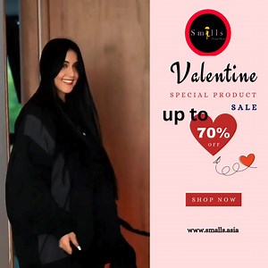 💕 Valentine’s Special: Up to 70% Off Intimate Wear! 💕 Indulge in romance with our most alluring collection yet! For a limited time, enjoy up to 70% off on stunning intimate dresses. Treat yourself or surprise someone special! 💖✨ | Smalls
