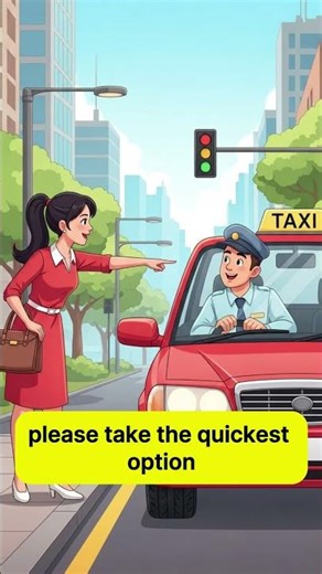 Airport Taxi English Conversation | Easy Speaking Practice for Beginners