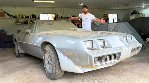 1979 Trans Am Leaves the Barn After 40 Years, Shocking Low Miles, One Owner Until 2025