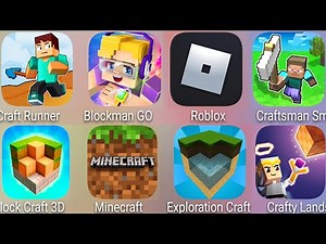 Craft Runner,Minecraft,Exploration Craft,Roblox,Craftsman Smasher.io,Blockman GO,Block Craft 3D