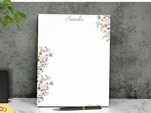 Personalized Stationery Paper Gift for Mom This Pretty Writing Paper - Etsy