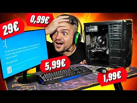 Wir testen das billigste GAMING SETUP der Welt!! #GamingSchrott