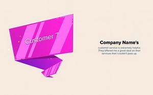 Customers' Review Presentation | Renderforest