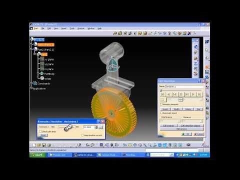 CATIA V5 DMU Kinematics Tutorials - Revolute Joint