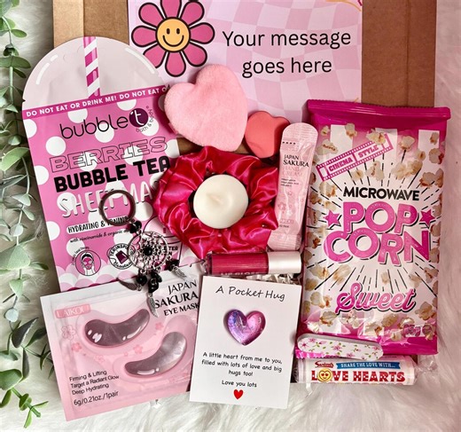 Teenage Girl Pamper Box| Face Mask, Scrunchie & Treats - Etsy