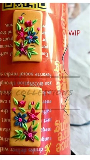 Polymer Clay Embroidery ( Appliqué) / Trowback 2018 WIP