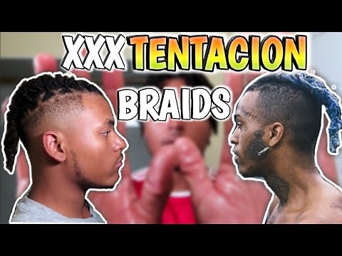 XXXTENTACION *BRAID* HairStyle 🦋 | Dreadlock Tutorial