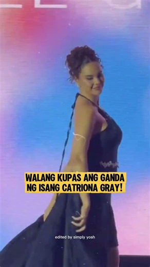 Catriona walang ka Kupas Kupas ang ganda sumbora pa 🔥 #catrionagray #beautyqueen