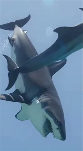 Ocean Clash | Dolphin vs Shark in a Fierce Battle for Survival