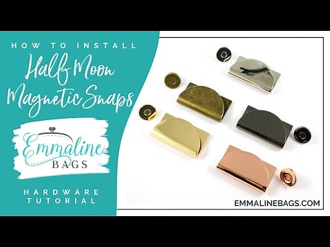 How To • Install a Half Moon Magnetic Clasp