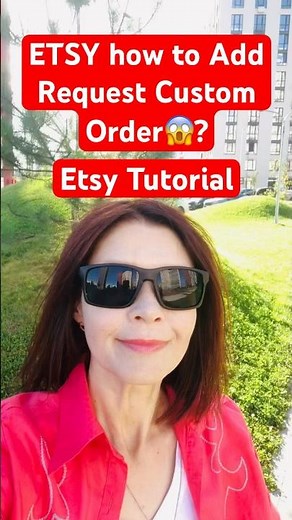 Etsy tutorial: How to Add a Request Custom Order to an Etsy shop 2025? Etsy USA