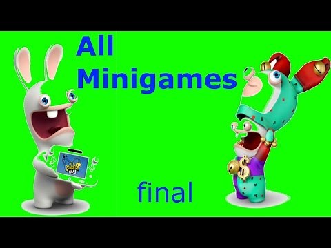 Rabbids Land final All Mini-games!
