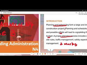 Building Administration N4 Module 3 Site preparation