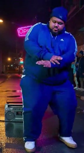 When A 500lb B-Boy Drops The Fastest Windmill Ever 🎶