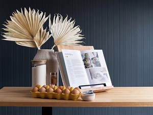 How to create a cookbook holder
