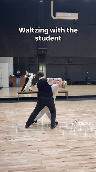 American Waltz Open Choreography with Student