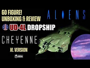 EAGLEMOSS ALIENS UD-4L CHEYENNE DROPSHIP UNBOXING AND REVIEW