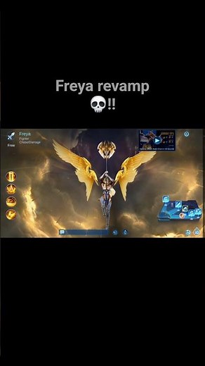 Freya Revamp Gameplay | From Goddess to Monster! 🔥 #MobileLegends #mobilelegendsbangbang #MLBB #Ml