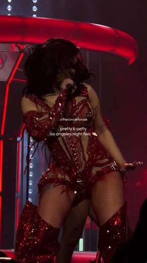 Cardi B Lights Up Los Angeles Night Two