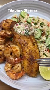 Tilapia Fish & Shrimp 🍤 #seafood #fish #shrimp #reel #reels #trendingreel #trending | Chef Nyasha Mangwiro