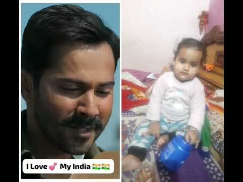ye puchho ankho ke.... Sandesh aate hai.... Border...... #cutebaby