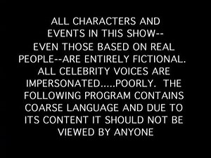 South Park Season 6 Episode 7 Simpsons Already Did It - ALL CHARACTERS AND EVENTS IN THIS SHOW-- EVEN THOSE BASED ON REAL PEOPLE--ARE ENTIRELY FICTIONAL. ALL CELEBRITY VOICES ARE IMPERSONATED.....POORLY. THE FOLLOWING PROGRAM CONTAINS COARSE LANGUAGE AND DUE TO ITS CONTENT IT SHOULD NOT BE VIEWED BY ANYONE - iFunny