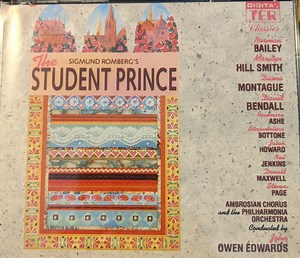 Sigmund Romberg -  The Philharmonia Orchestra, John Owen Edwards - The Student Prince