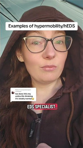 Some examples of things I thought were normal #ehlersdanlos #ehlersdanlossyndrome #hypermobility