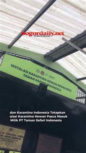 Pentingnya Instalasi Karantina Hewan di Taman Safari