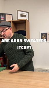Are Aran sweaters itchy? It’s a fair question 🇮🇪 Authentic Aran sweaters made from high-quality Merino wool are designed to be soft, comfortable, and easy to wear. Merino wool has finer fibres than traditional coarse wool, making it much gentler on the skin and suitable for most people — even those who are a bit sensitive. Comfortable, breathable, and made to last, Aran sweaters are a great choice for any season. Sometimes all they need is a simple airing to feel fresh again. Discover beautifu