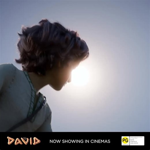 DAVID is now showing in cinemas! 🐑 From the quiet hills of Bethlehem to the roar of the battlefield, David’s journey will shape kings, test hearts, and reveal that the greatest strength is found in trust, not power. See this epic animated musical this school holidays! Book your tickets through the link in bio. Special rates for group bookings available. Contact bruno@rialtodistribution.com for more information. #DavidMovieANZ2026 #DavidMovieANZ #David2026 #DavidAndGoliath #Goliath #Courage #Fai