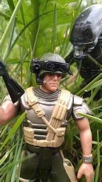 Aliens Scary Mission! Aliens Toys toy movie #aliens #youtubeshorts #new kenner #alien #toy #shorts