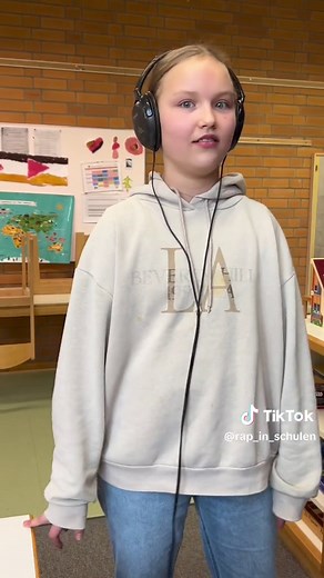 Bester Moment 🥰✨🥳 #schule #berlin #rap #projekt #schülerin