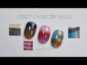 2025 Fall/Winter Nail Trend: 3 Ways to Create Fuzzy Sweater Nails