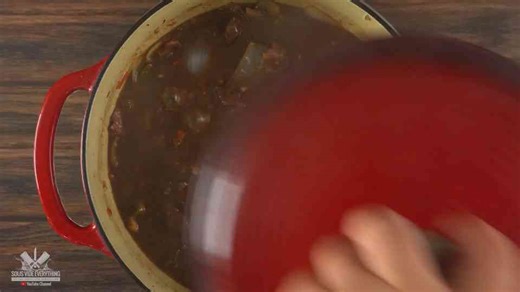 They said this is the key to the best beef dish, so we tried