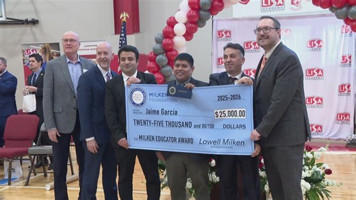 Lisa Academy teacher wins Milken Award