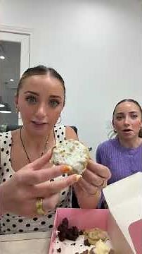 A little behind, but our thoughts on crumbl! #foodtok #twins