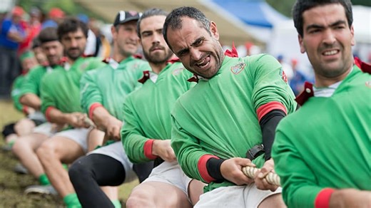 More than 1,000 athletes compete in World Indoor Tug-of-War Championships in Taiwan